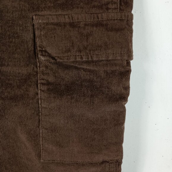 Old Navy Baggy Corduroy Cargo Pants Womens Size 14 - Picture 2 of 10